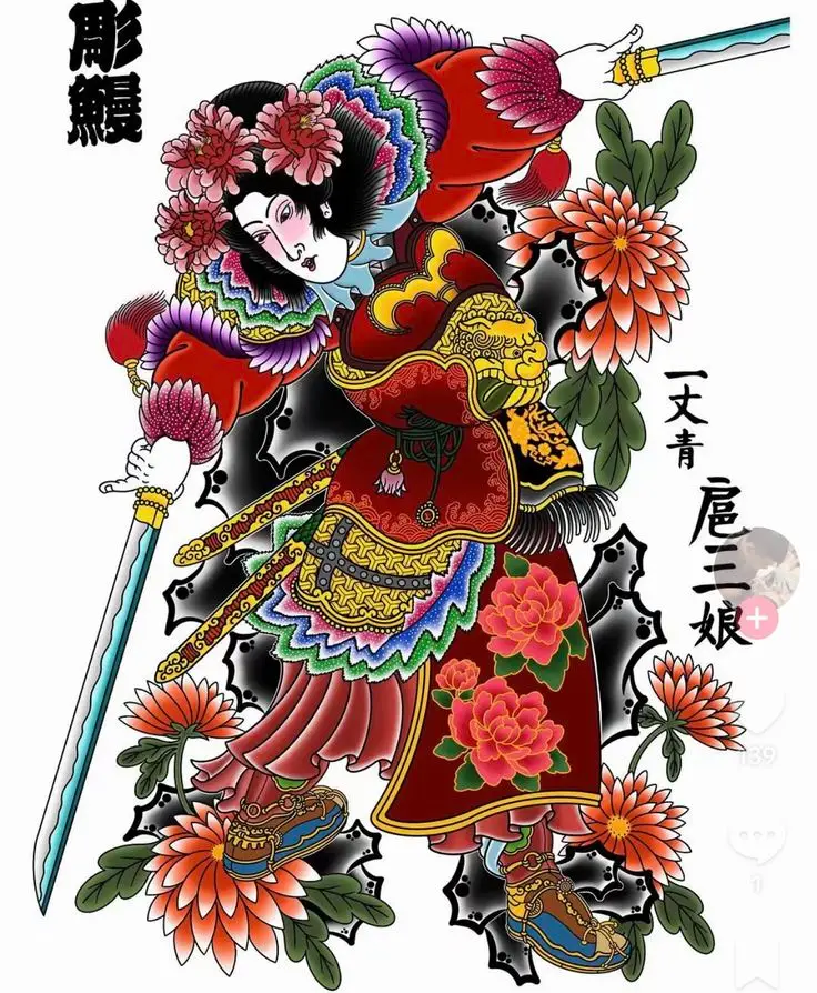 Xăm Nhật Cổ Kín Lưng - Nét Đẹp Văn Hóa Truyền Thống 11