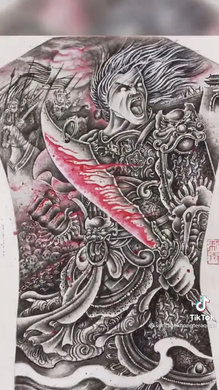 Xăm Nhật Cổ Kín Lưng - Nét Đẹp Văn Hóa Truyền Thống 19