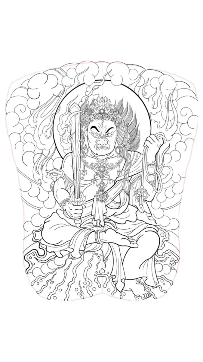 Xăm Nhật Cổ Kín Lưng - Nét Đẹp Văn Hóa Truyền Thống 21