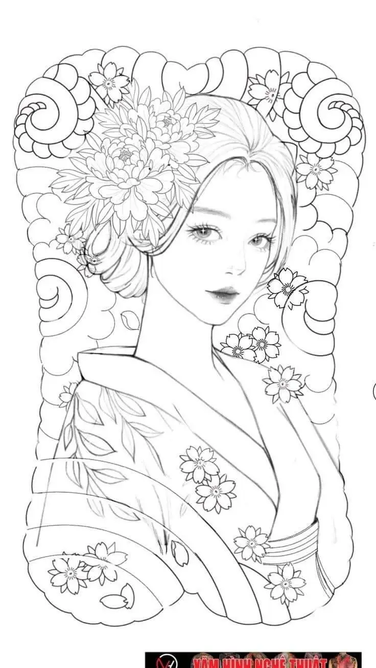 Xăm Nhật Cổ Kín Lưng - Nét Đẹp Văn Hóa Truyền Thống 27