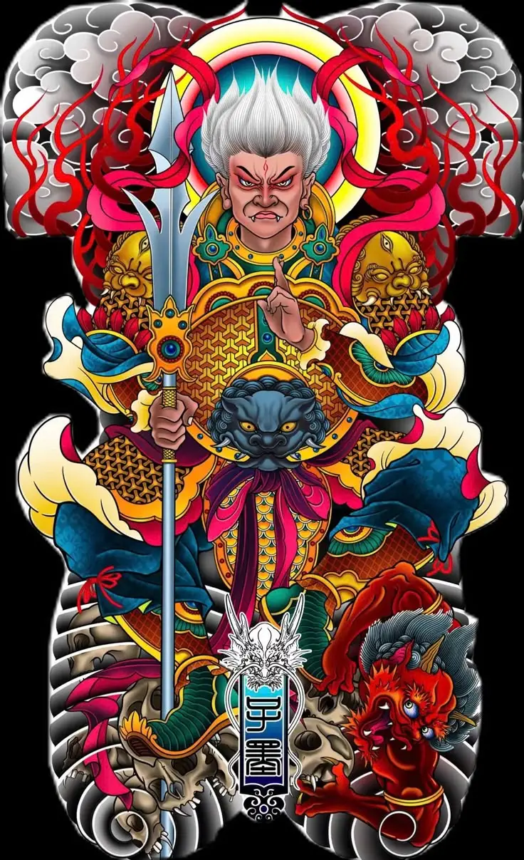 Xăm Nhật Cổ Kín Lưng - Nét Đẹp Văn Hóa Truyền Thống 28