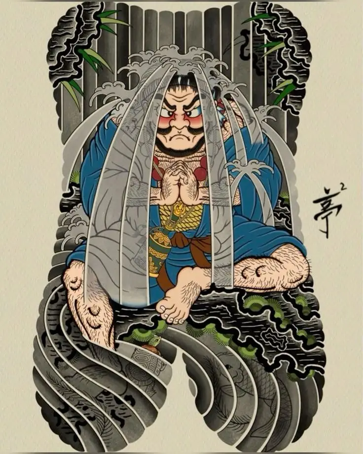 Xăm Nhật Cổ Kín Lưng - Nét Đẹp Văn Hóa Truyền Thống 32