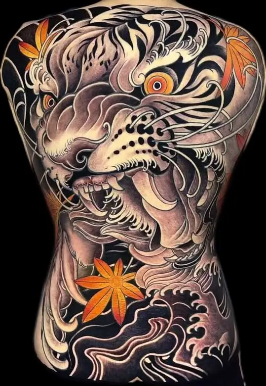 Xăm Nhật Cổ Kín Lưng - Nét Đẹp Văn Hóa Truyền Thống 33