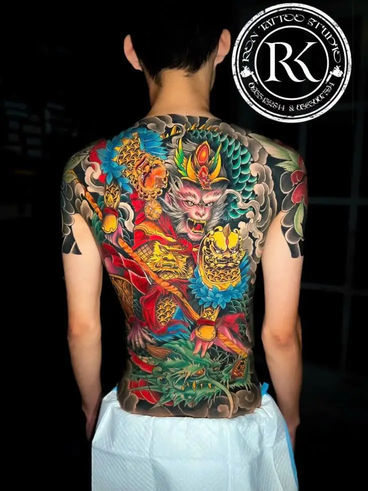 Xăm Nhật Cổ Kín Lưng - Nét Đẹp Văn Hóa Truyền Thống 34