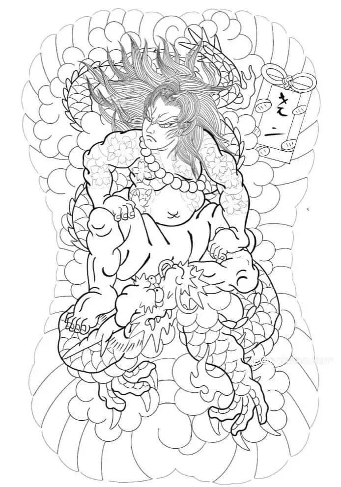 Xăm Nhật Cổ Kín Lưng - Nét Đẹp Văn Hóa Truyền Thống 37