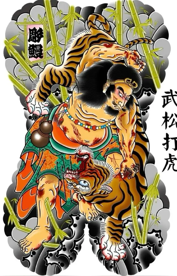 Xăm Nhật Cổ Kín Lưng - Nét Đẹp Văn Hóa Truyền Thống 47