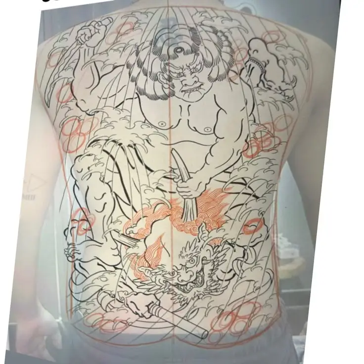 Xăm Nhật Cổ Kín Lưng - Nét Đẹp Văn Hóa Truyền Thống 49