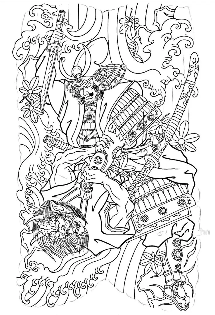 Xăm Nhật Cổ Kín Lưng - Nét Đẹp Văn Hóa Truyền Thống 53