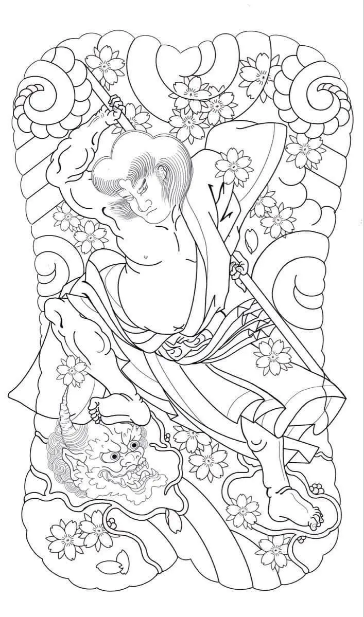 Xăm Nhật Cổ Kín Lưng - Nét Đẹp Văn Hóa Truyền Thống 56